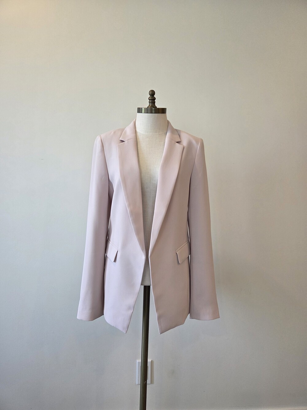RW&CO Blush Pink Stretch Blazer Size 8